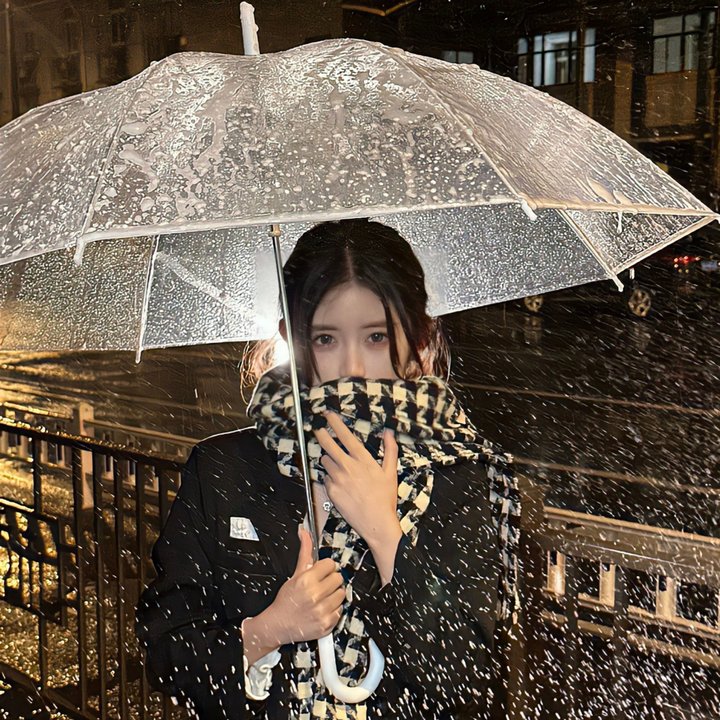 盲女情